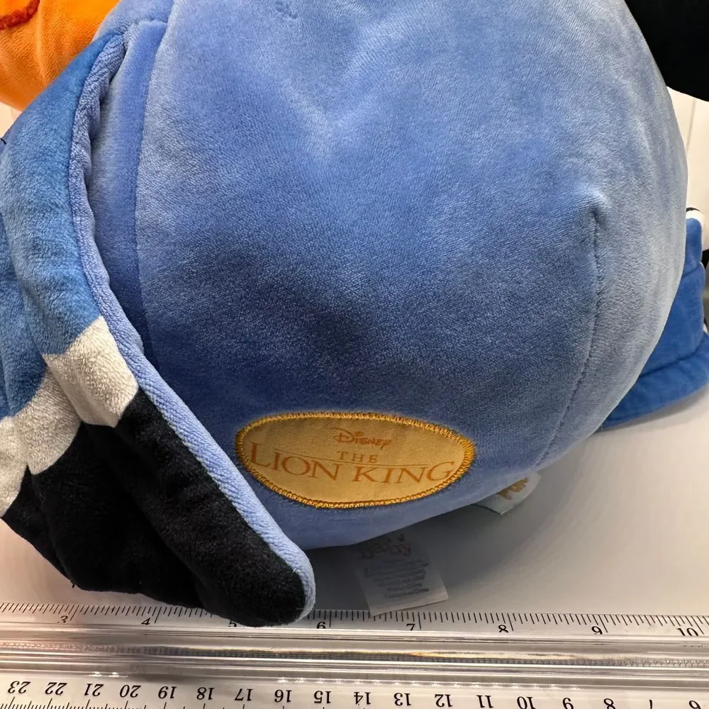 Disney Pixar Lion King‎ Toucan Bird Plush Stuffed Animal Blue Orange 12 inch